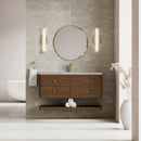 James Martin Allamari 48" Floating Single Bathroom Vanity, Sable