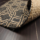 21"x34"Set of Five Hand Braided Jute Natural Fiber Area Rug Foot mat Doormat Mat Multi Color