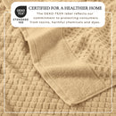 Cotton Diamond Waffle Weave Bath Towel Set - Grayson Collection by Great Bay Home