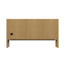 James Martin Hudson 60" Double Bathroom Vanity, Light Natural Oak