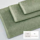 Cotton Textured Bath Towel Set - Acacia Collection by Great Bay Home