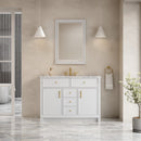 James Martin Bellshire 48" Single Bathroom Vanity, Bright White