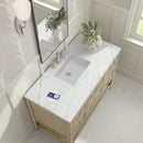 James Martin Breckenridge 48" Single Bathroom Vanity, Whitewashed Oak
