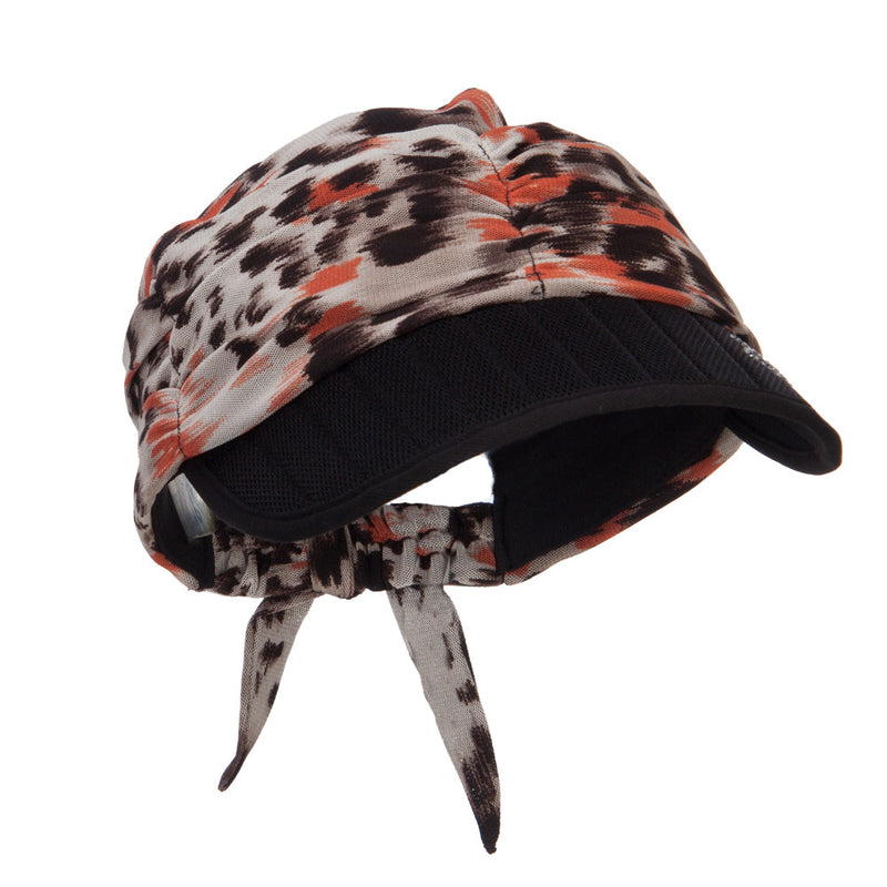 Wrinkle Roll Up Sun Scarf Visor