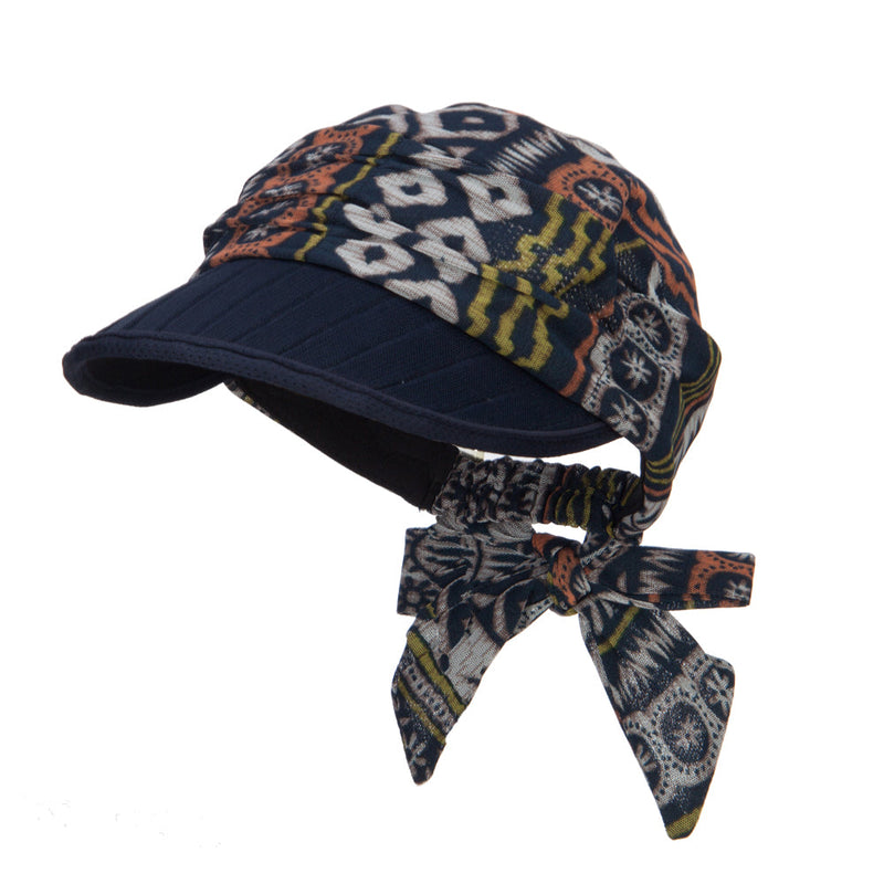 Wrinkle Roll Up Sun Scarf Visor