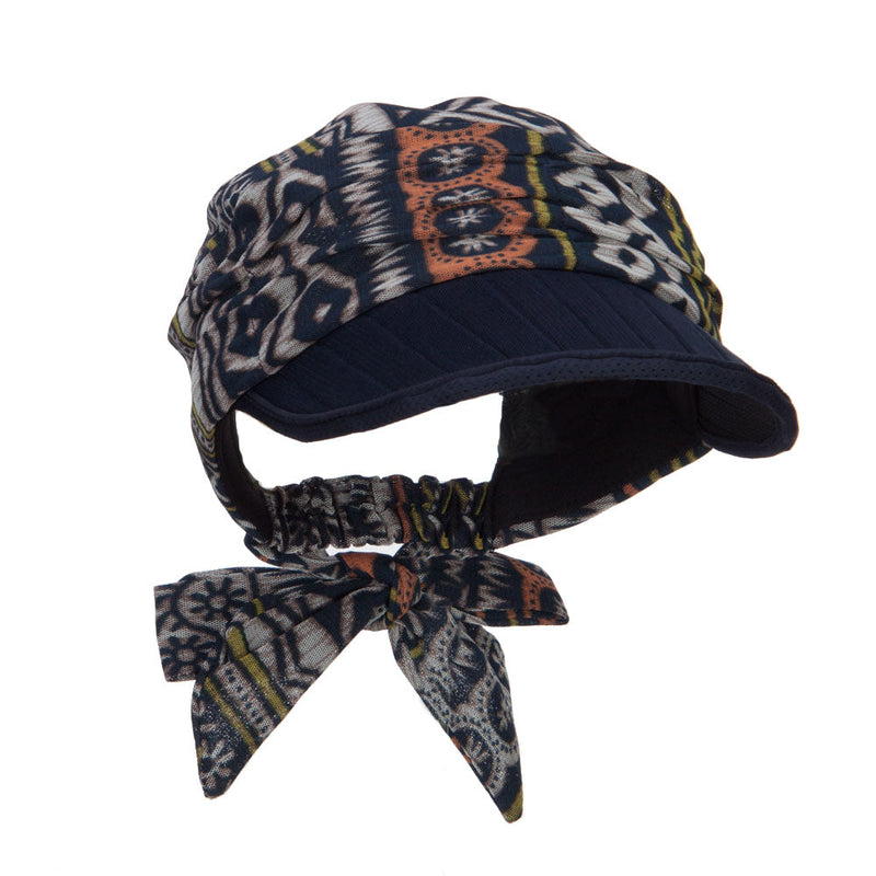 Wrinkle Roll Up Sun Scarf Visor