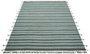 Krabi Contemporary Ivory And Brown Hand Knotted Wool Rug