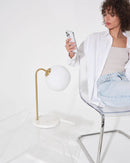 Krystal Table Lamp by Brightech