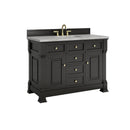 James Martin Brookfield 48" Single Bathroom Vanity, Black Onyx