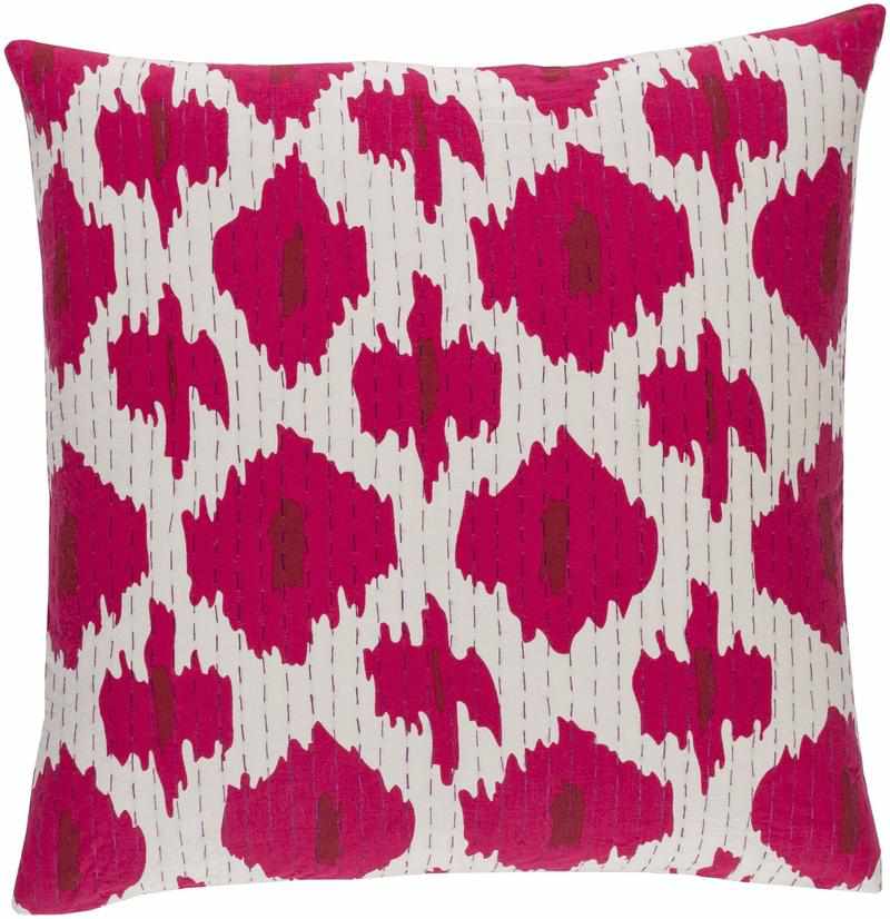 Schore Dark Red Pillow Cover