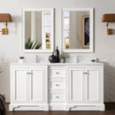 James Martin De Soto 72" Double Bathroom Vanity, Bright White