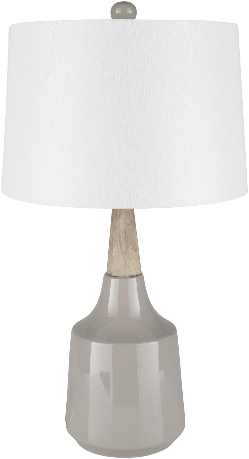 Wallner Modern Medium Gray Table Lamp