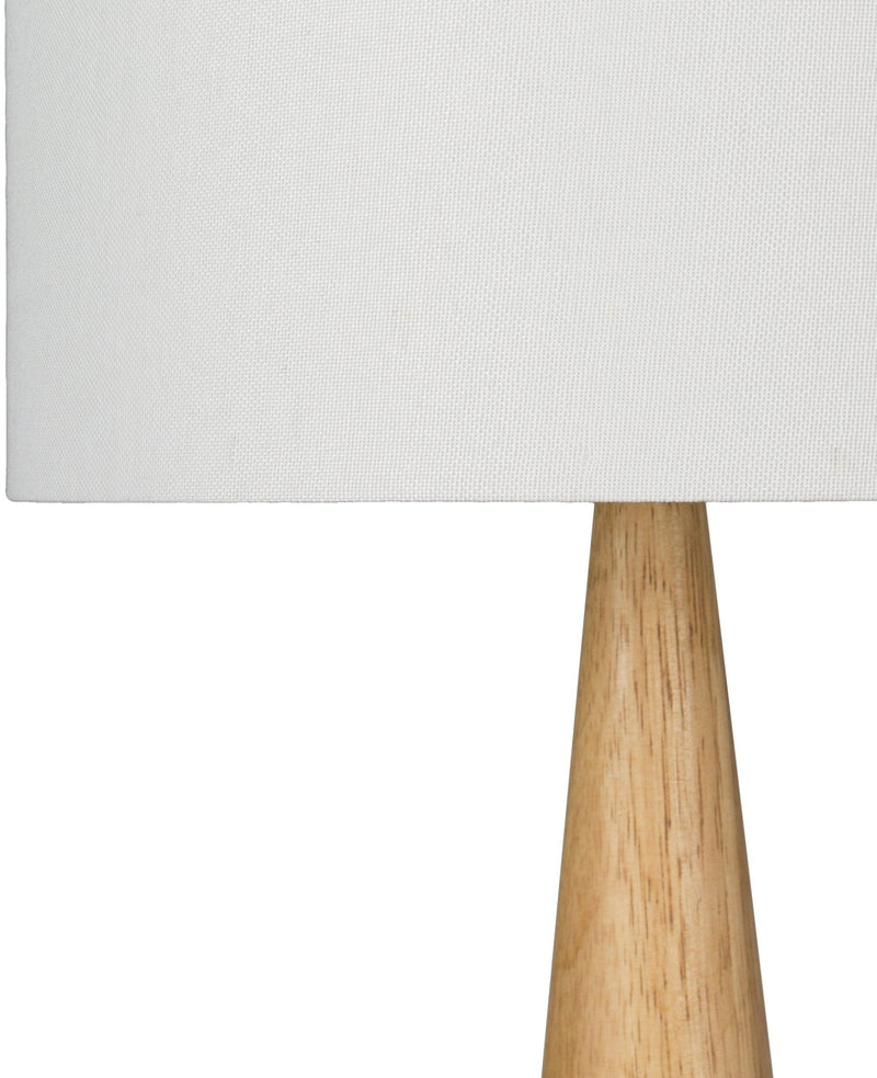 Wolf Modern White Table Lamp