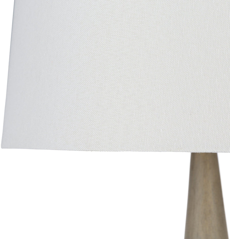 Wallner Modern Medium Gray Table Lamp