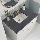 James Martin Chicago 36" Single Bathroom Vanity, Glossy White