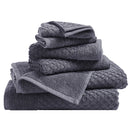 Cotton Diamond Waffle Weave Bath Towel Set - Grayson Collection by Great Bay Home