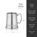 Stainless Steel Beer Stein by Viski