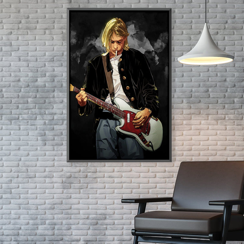 Kurt Cobain Canvas