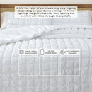 Puff Marshmallow Texture Quilt Set - Marshmallow Collection by Great Bay Home