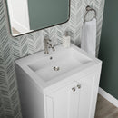 James Martin Chianti 24" Single Bathroom Vanity, Glossy White