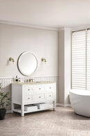 James Martin Breckenridge 48" Single Bathroom Vanity, Bright White