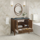 James Martin Myrrin 36" Single Bathroom Vanity, Mid-Century Walnut