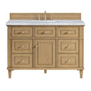 James Martin Lorelai 48" Single Bathroom Vanity, Light Natural Oak