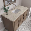 James Martin Portland 48" Single Bathroom Vanity, Whitewashed Walnut