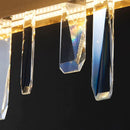 GobekUsa Kyala - Modern Rectangle Gold  Crystal Chandelier