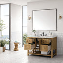 James Martin Breckenridge 48" Single Bathroom Vanity, Light Natural Oak