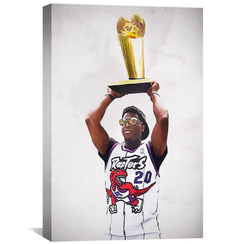 Kyle Lowry Champion Canvas