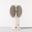 Trilume Smoke Grey Glass Lamp by Interior Moderna