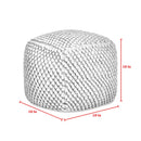 Alaysia Hand Knitted Pouf