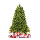 Premium Hinged Artificial Fir Christmas Tree with LED Lights by LJGDeals