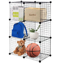 DIY 6 Metal Wire Free Standing Modular Storage Cubes by LJGDeals