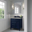 James Martin Brittany 30" Single Bathroom Vanity, Victory Blue