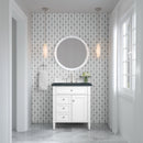 James Martin Brittany 30" Single Bathroom Vanity, Bright White