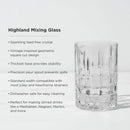 Highland Crystal Mixing Glass by Viski