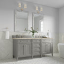 James Martin Brittany 72" Double Bathroom Vanity, Urban Gray