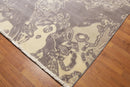 8' x 10' Modern 100% Wool Oriental Area rug 8x10 ft Gray
