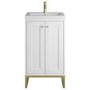 James Martin Chianti 20" Single Bathroom Vanity, Glossy White