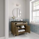 James Martin Chicago 36" Single Bathroom Vanity, Walnut Whisper