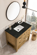 James Martin Breckenridge 36" Single Bathroom Vanity, Light Natural Oak
