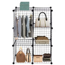 DIY 6 Metal Wire Free Standing Modular Storage Cubes by LJGDeals