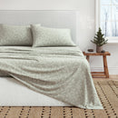 Turkish Cotton Flannel Sheet Set - Winter Floral Collection by Great Bay Home