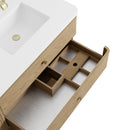 James Martin Allamari 72" Floating Double Bathroom Vanity, Dune Mist