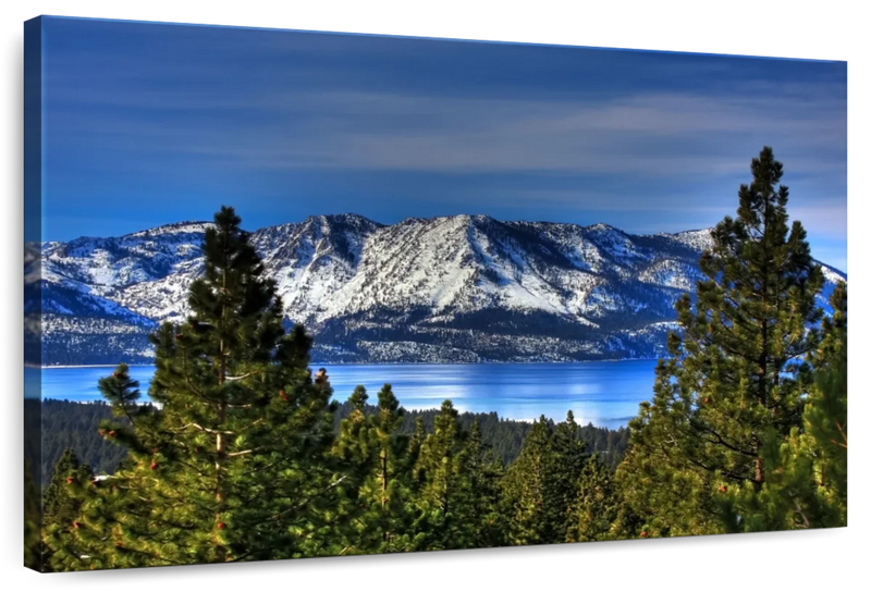 Lake Tahoe Sierra Mountains Wall Art