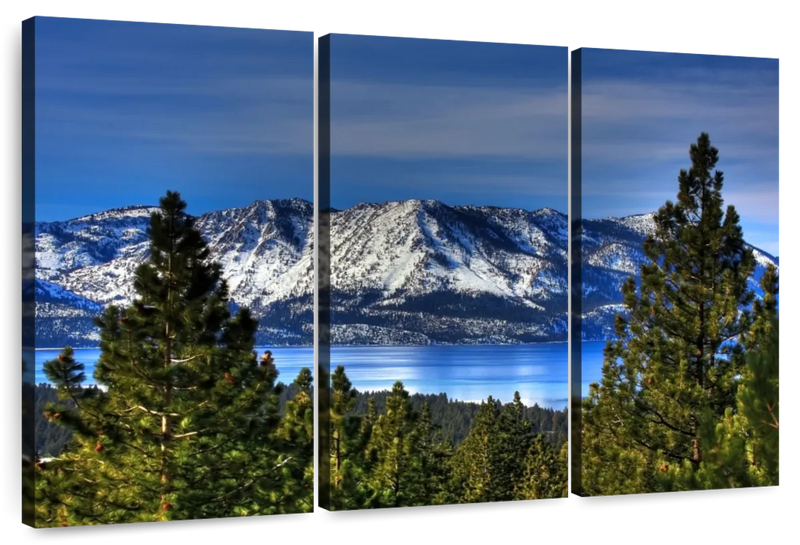 Lake Tahoe Sierra Mountains Wall Art