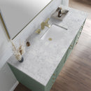 James Martin Chicago 60" Single Bathroom Vanity, Smokey Celadon