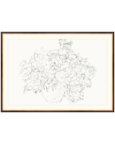 Vase of Flowers Sketch